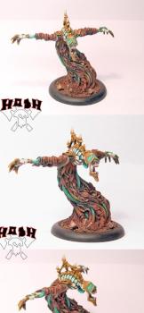 Warmachine Cryx Machine Wraith by hashmallum