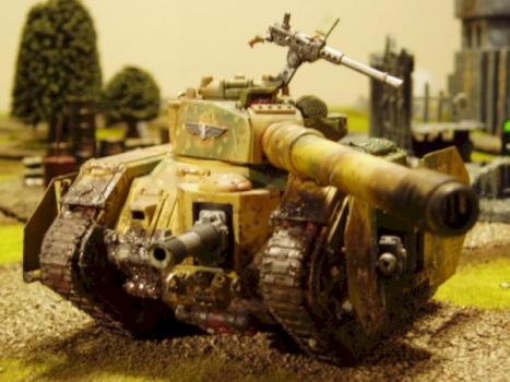 Imperial Guard Leman Russ Vanquisher conversion by markoseugene1