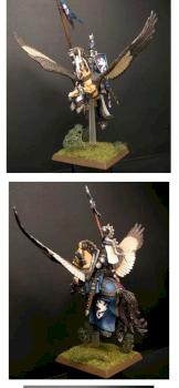 WOH Bretonnian Buckskin Pegasus Knight by Rowena1066