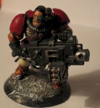 Heavy bolter scout by Sonko