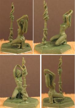 New Dark Sword Miniatures - Parkinson Masterworks Summoner Green from Tom Meier by DarkSwordMiniatures