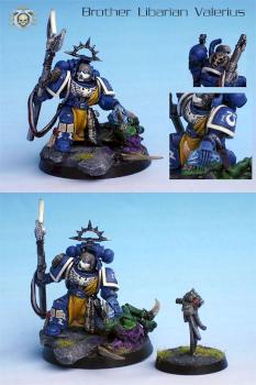 Ultramarines Hive Mind Libarian Valerius by Tagsta