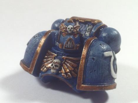 Ultramarine Captain Bust by Dexterior