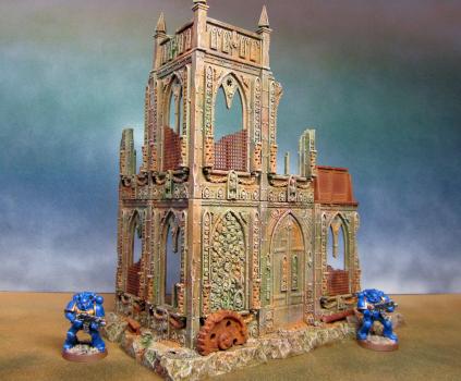 Warhammer Building Wreck by tcraft