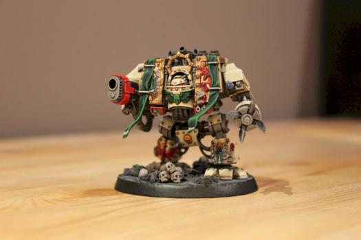 Dark Angels Venerable Dreadnought by Brushes and boltguns