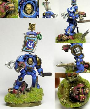 Ultramarine Sergeant Terminator by Alxin