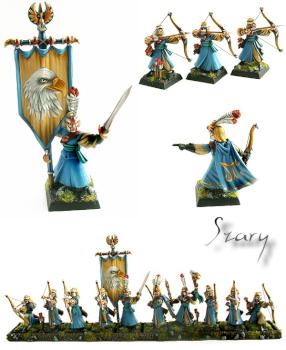 High Elf Lothern Seaguard Archers by Szary