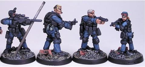 Swat Team by chambersofminiatures