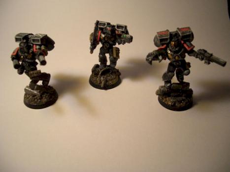 Raven Guard Assault Marines by Gib ber