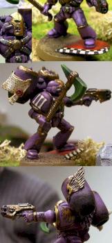 Pre-heresy Assault Marine by Uriel