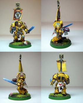 Imperial Fist Terminator Sergeant by Komrad