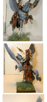 Bretonnian Dapple Pegasus Knight by Rowena1066