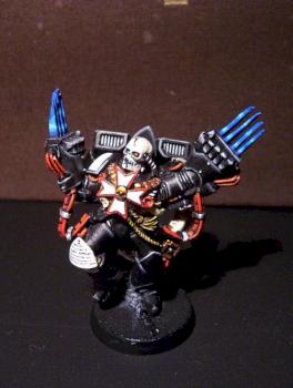 Black Templars' Chaplain WIP by kurka z podworka