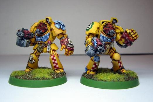 Imperial Fist Terminators by Komrad