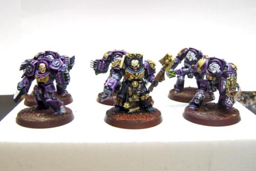 emperors children space marine terminators (pre-herecy) by Tom Bombadil