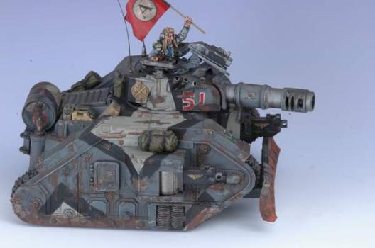 Battle Worn IG Leman Russ #2 by Audiovore