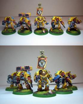 Imperial Fist Terminators by Komrad