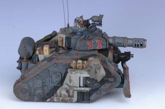 Battle Worn IG Leman Russ #3 by Audiovore