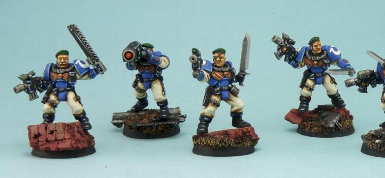 WH 40K SM Scouts by Toffgd