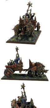 Orcs & Goblins Goblin Shaman on Chariot by dargo000