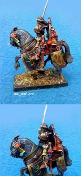 PAINTED bretonnia questing knight hero by an by RUDY 87