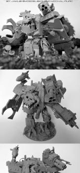 Orc Stompa / MEGA DEFF DREAD / Scratchbuilt / smiglo  #2 by Purc