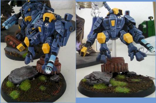 Tau XV89 CRISIS BATTLESUIT by Karrandras