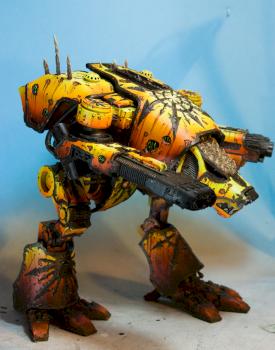 titan warhound chaos forgeworld by atelierdesfigurines