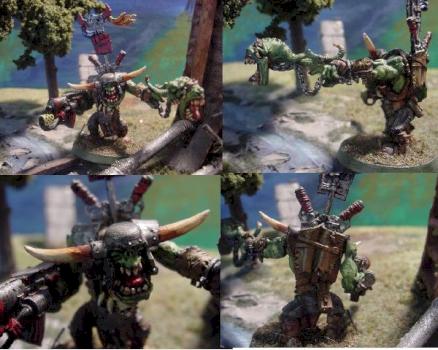 Ork Warboss by Mornaril