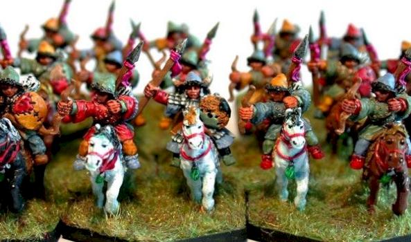 Horse Archers 15mm for Demonworld (close up) by khaibar igor