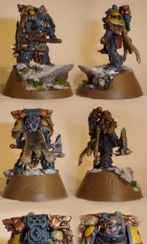 Space Wolf Wolf Guard by prof stinkenheim