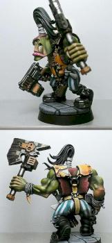 Ork Nob (from White Dwarf cover) by PTS