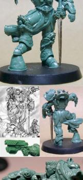 38mm Samael sculpt by petethemighty