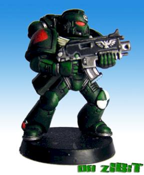 Dark Angels Tactical Marine by da zIBiT