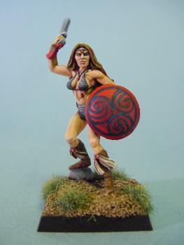 Female Barbarian by GAR