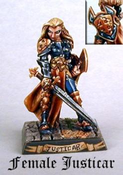 Female Justicar by Neuroranger