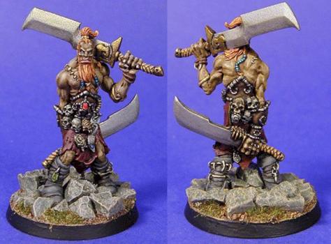 Giant with Two Swords by chambersofminiatures