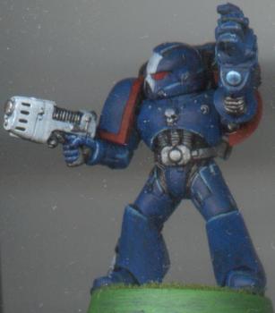 Ultramarine Vet. Sergeant by MrDelish