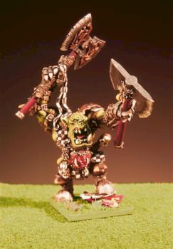 Black Orc Warboss (Grimgor Conversion) by Lion of Flanders