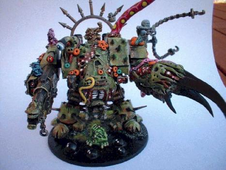 40k death guard dreadnought by neil thomas