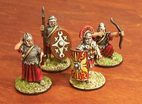 Roman Centurion and Syrian Auxilia by Cytore