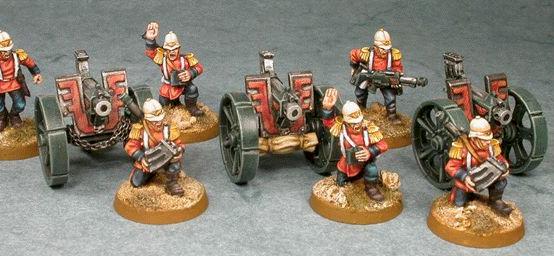 Heavy Bolter Squad by victoria