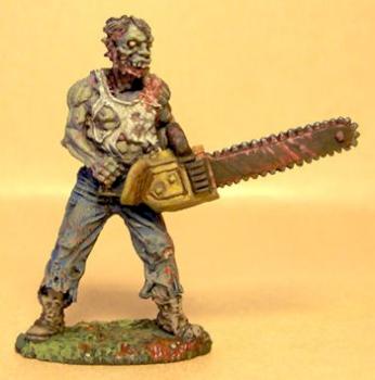 Olleys Armies Zombie with chainsaw by bolley