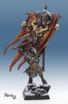 Beastmen Standard Bearer by Alexi Z