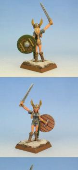 Sheya Shield maiden by Lukhan Sanath