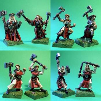 Sisters of Sigmar, Mordheim by PixieCat