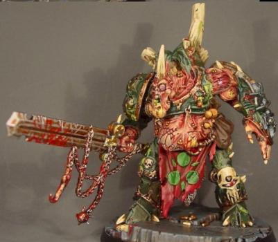 40K Nurgle Daemon Prince by blue moon miniatures by bluemoonminiatures