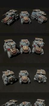 Astra Militarum Scions Taurox Prime by oxenreed