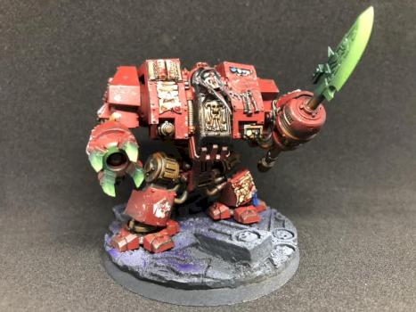 Blood Angels Librarian Dreadnought (Flesh Eaters) by silks