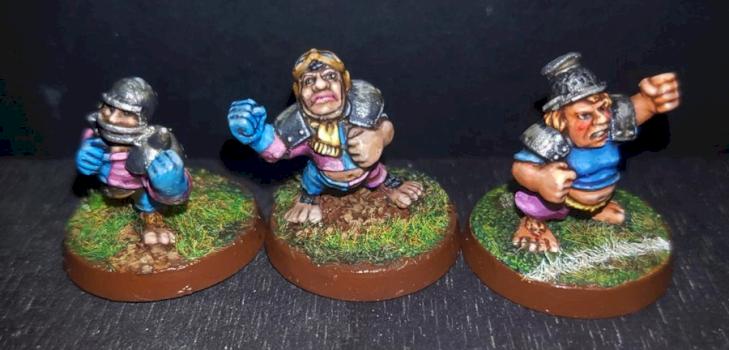 Bloodbowl Halfling x 3 by Big_Bunny